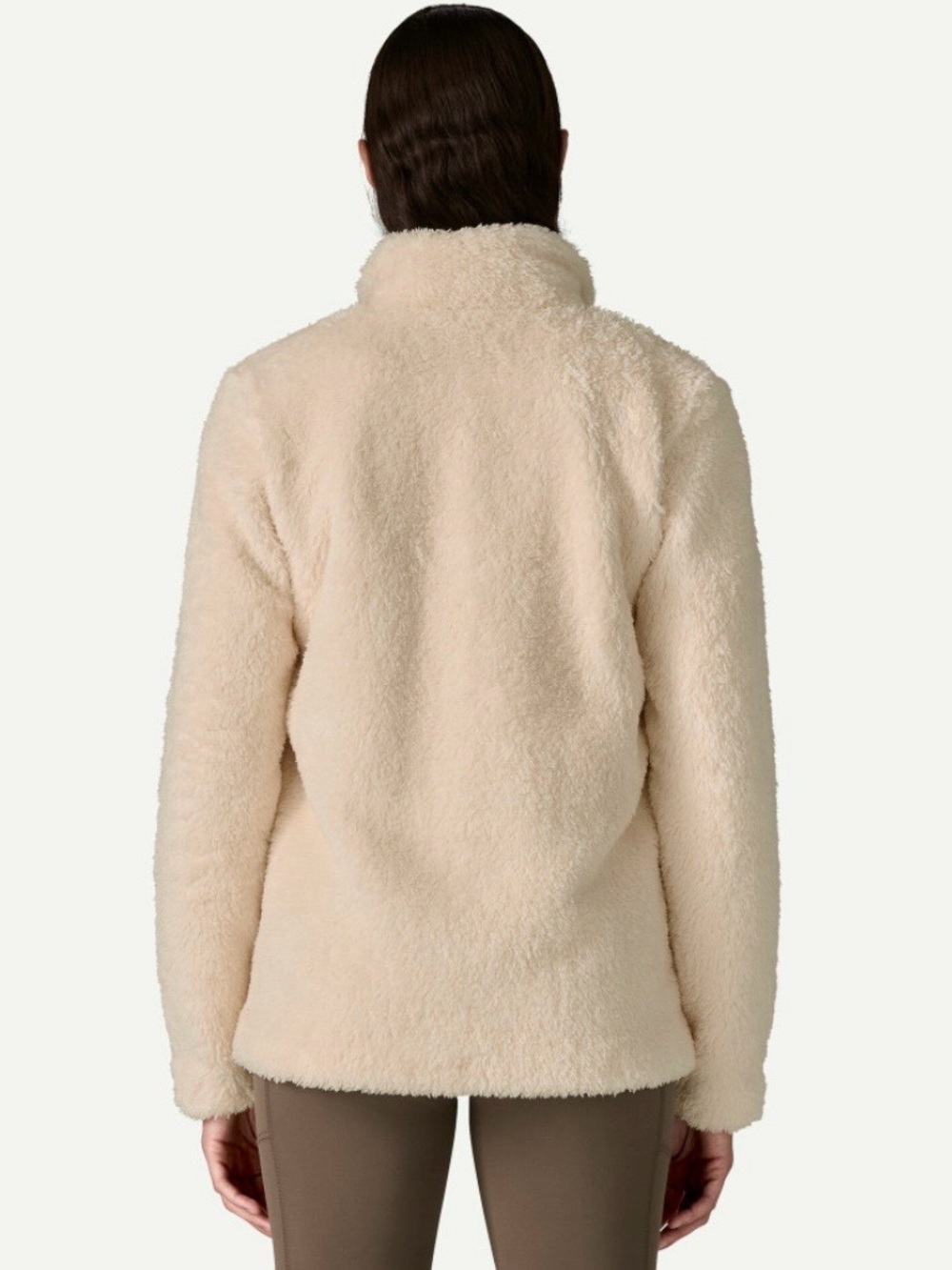 patagonia women’s los gatos fleece jacket in birch white in size medium - Picture 3 of 4